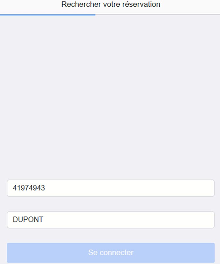 Connectez vous